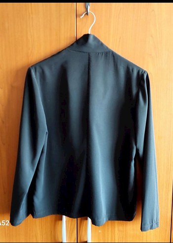 Siyah İpek Görünümlü Bağlamalı Klasik Gömlek - Görsel 5