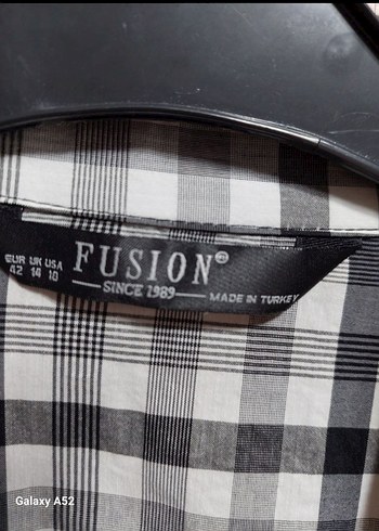 Gri  ekoseli Pamuklu Fitted Gömlek - Görsel 7