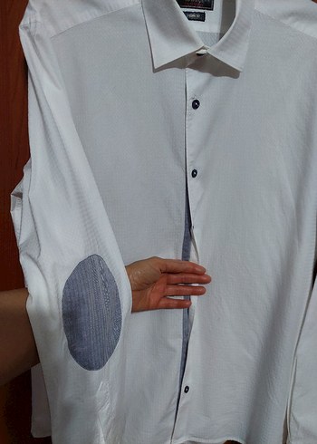 Altın Yıldız Classics slim fit erjek gömlek. - Görsel 8