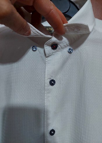 Altın Yıldız Classics slim fit erjek gömlek. - Görsel 5