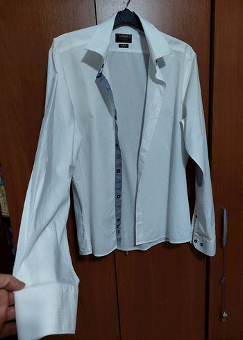 Altın Yıldız Classics slim fit erjek gömlek. - Görsel 4