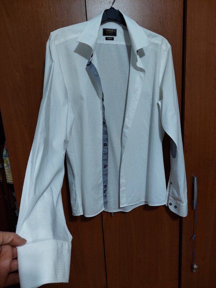 Altın Yıldız Classics slim fit erjek gömlek. - Görsel 4