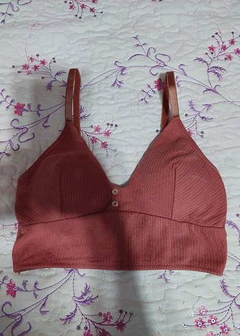 GÜL KURUSU RENK FİTİLLİ SPOR SÜTYENİ. - Görsel 4