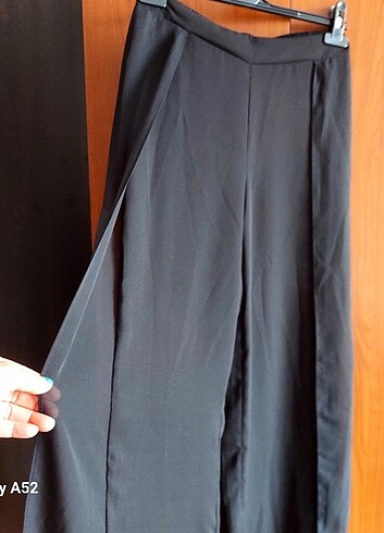 40 Beden siyah Renk ŞİFON PANTOLON