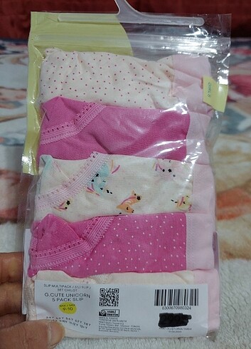 Penti Unicorn 5'li slip kız çocuk kilotu. - Görsel 4
