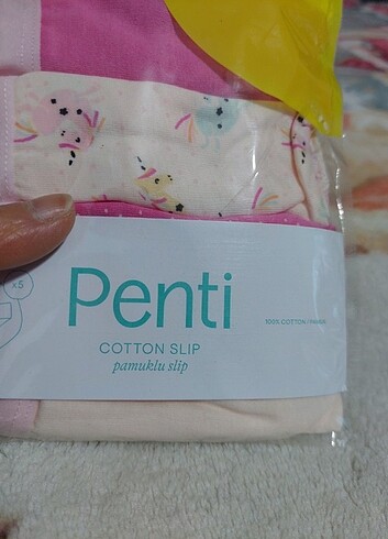 Penti Unicorn 5'li slip kız çocuk kilotu. - Görsel 5