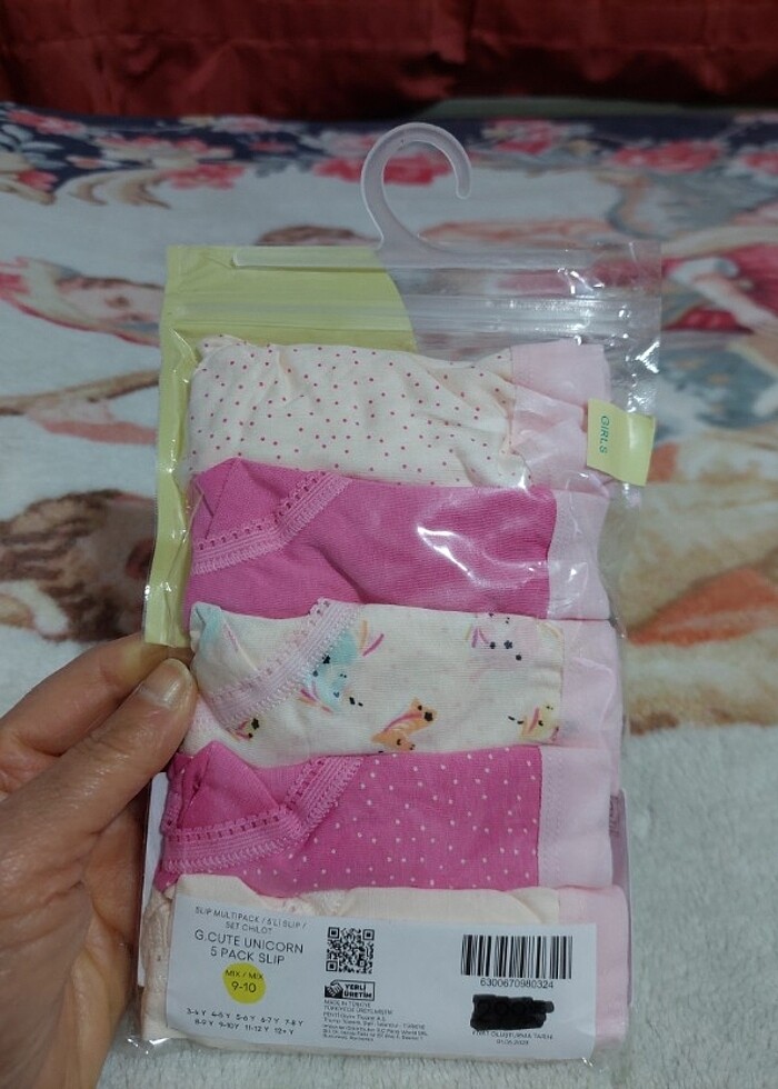 Penti Unicorn 5'li slip kız çocuk kilotu. - Görsel 3