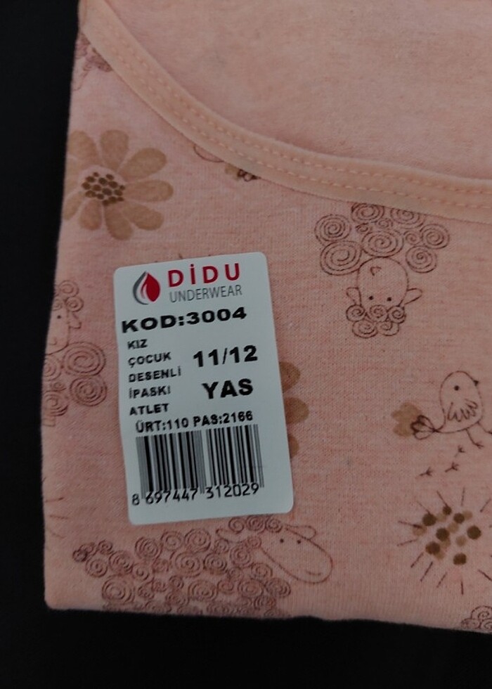 11/12 yaş kız çocuk atlet. - Görsel 3