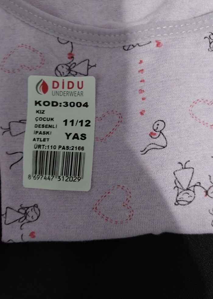 11/12 yaş kız çocuk atlet. - Görsel 4