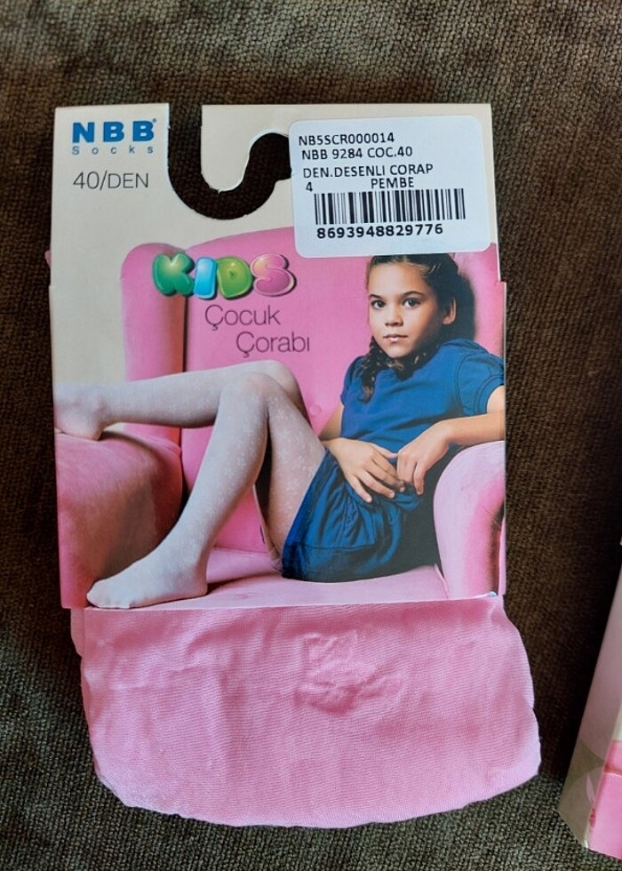 Nbb çocuk  kilotlu çoraplar  - Görsel 3