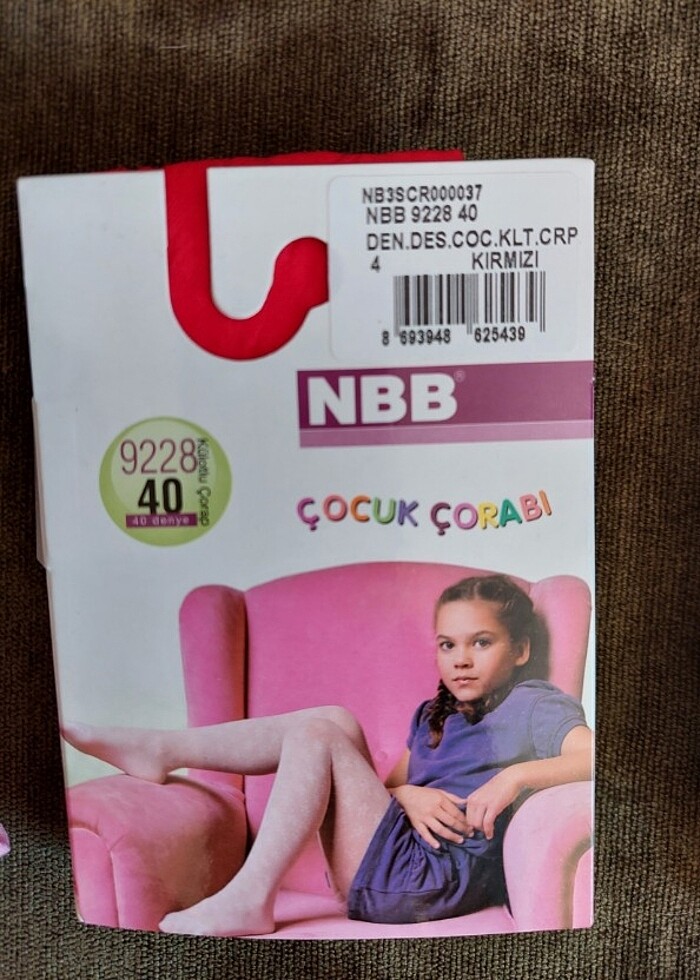 Nbb çocuk  kilotlu çoraplar  - Görsel 4