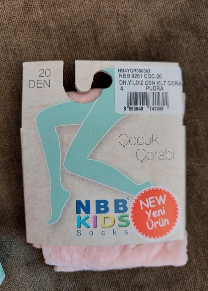 Nbb çocuk  kilotlu çoraplar  - Görsel 5