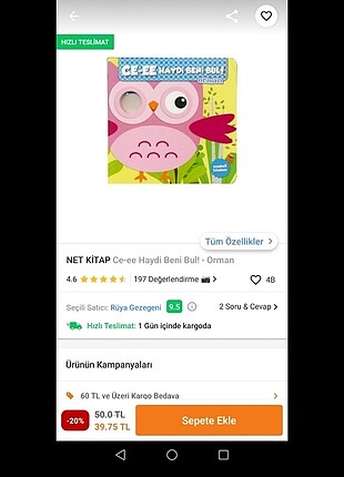 Ce ee Hadi beni bul orman kitabı