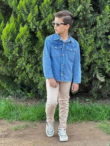 10 Yaş Beden Erkek gabardin pantolon