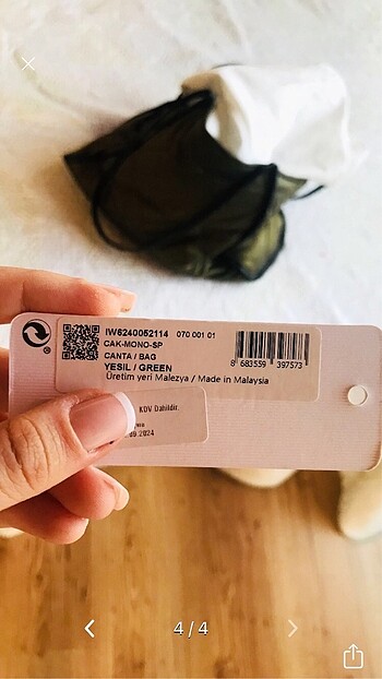 Beden yeşil Renk İpekyol kadın haki çanta 2 hediyeli