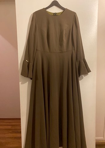 Uzun Kollu Kadın Elbise - Görsel 2