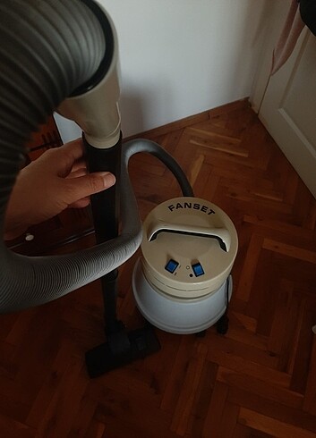 Çalışır durumda fanset elektirikli süpürge