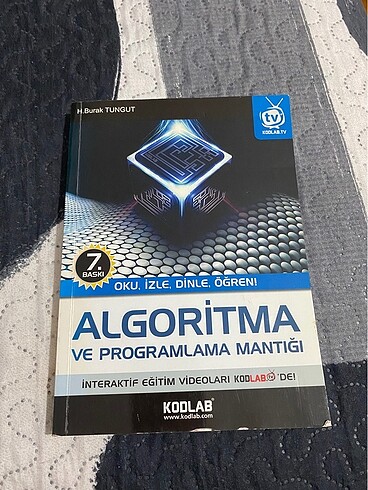 Algoritma ve Programlama Mantığı Kitabı