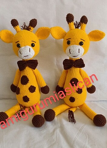 Amigurumi zürafa 