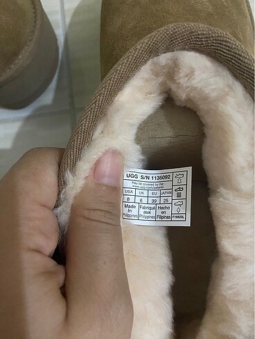 39 Beden kahverengi Renk Ugg bayan