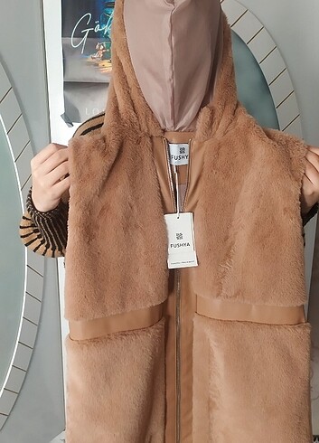 Kürk yelek  - Görsel 5