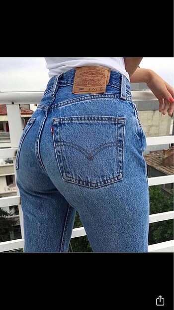 Orijinal levis 501 jean