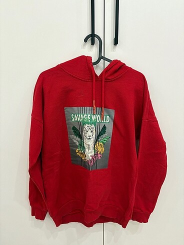 Colleizone kirmizi sweatshirt