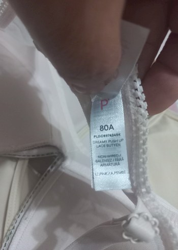 Beyaz Çiçek Desenli Bohem Sütyen - Görsel 5