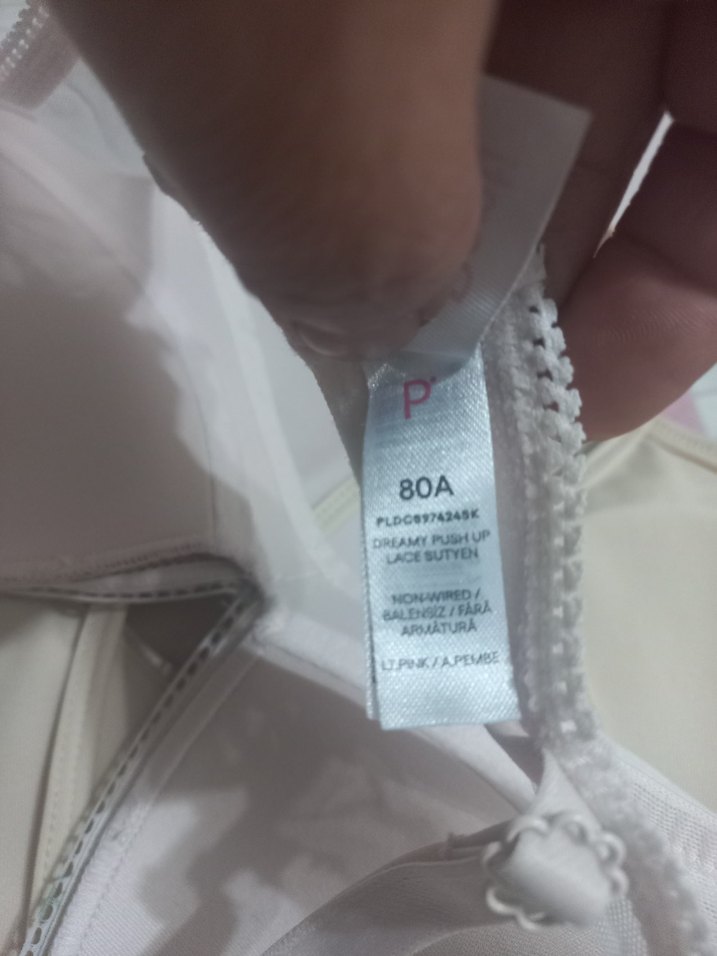 Beyaz Çiçek Desenli Bohem Sütyen - Görsel 5