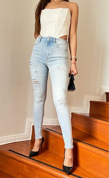 s Beden mavi Renk Only jean