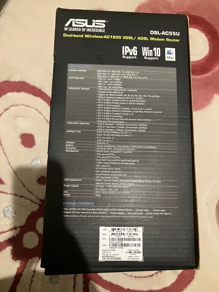 ASUS DSL-AC55U Kablosuz VDSL/ADSL Modem Router - Görsel 3