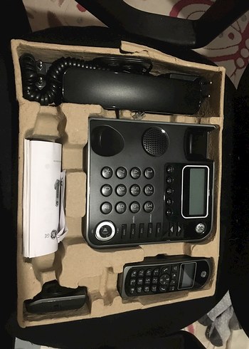 GE 1887 Gri Kablolu ve Kablosuz Telefon Seti - Görsel 5