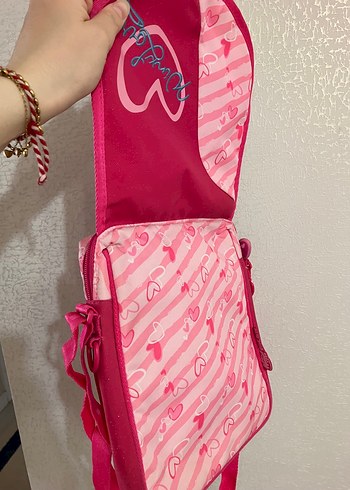 Pembe Çocuk Okul Çantası - Görsel 5