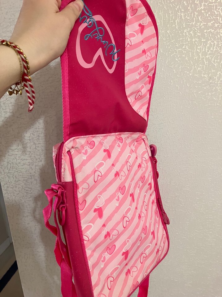 Pembe Çocuk Okul Çantası - Görsel 5