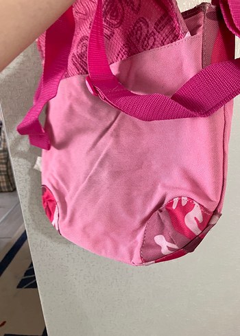 Pembe Barbie Desenli Çocuk Okul Çantası - Görsel 5