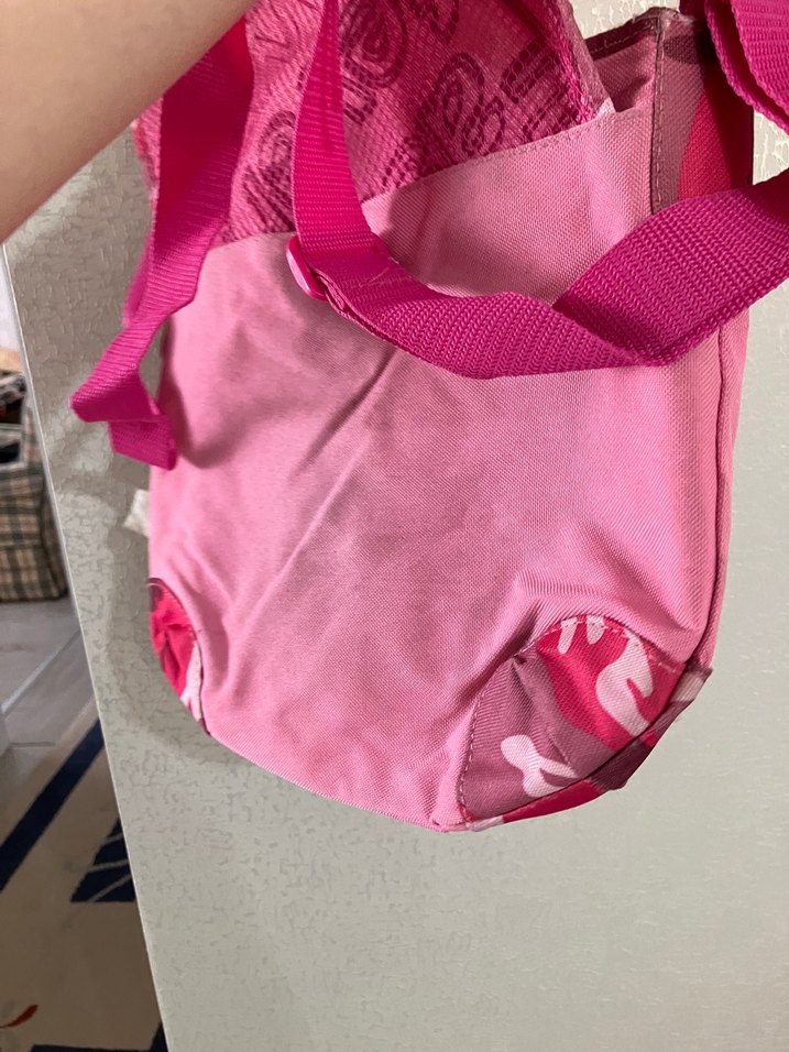 Pembe Barbie Desenli Çocuk Okul Çantası - Görsel 5