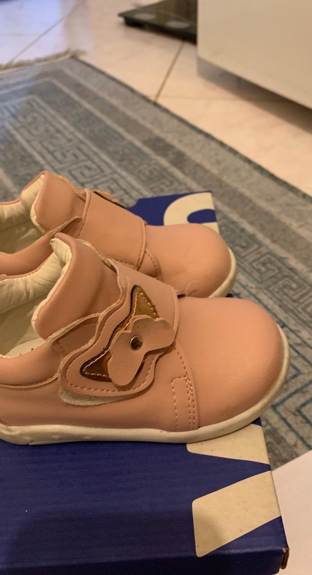 Kız Çocuk Pembe İlk Adım Ayakkabısı - Görsel 2