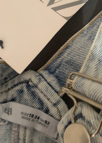 Kız Çocuk Denim Askılı Elbise - Görsel 2