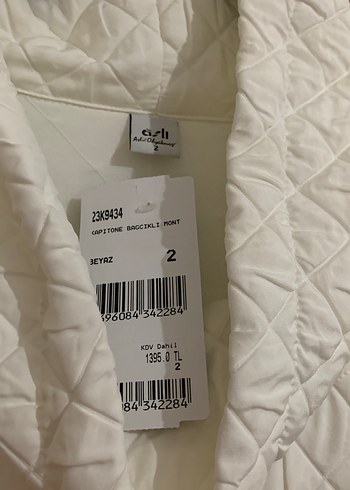 Kadın Beyaz Kapüşonlu Rahat Sweatshirt - Görsel 2