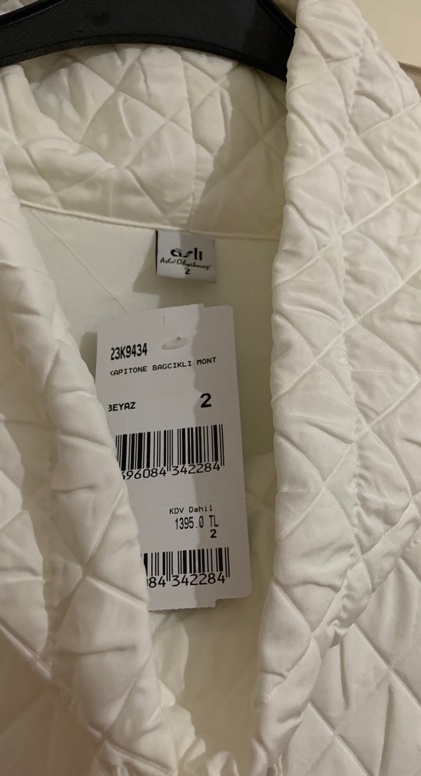 Kadın Beyaz Kapüşonlu Rahat Sweatshirt - Görsel 2