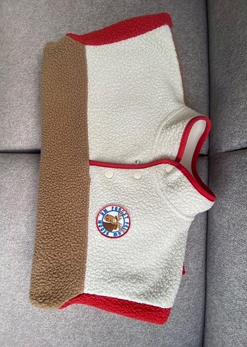 Erkek çocuk Kırmızı Renkli Polar Sweatshirt - Görsel 3