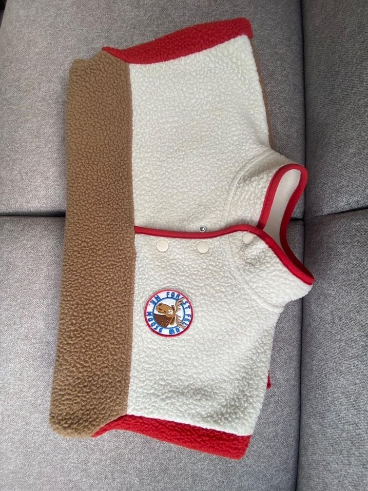 Erkek çocuk Kırmızı Renkli Polar Sweatshirt - Görsel 3