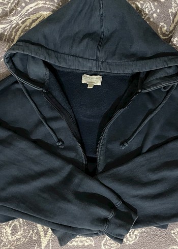 Fermuarlı Kapüşonlu Kadın Sweatshirt