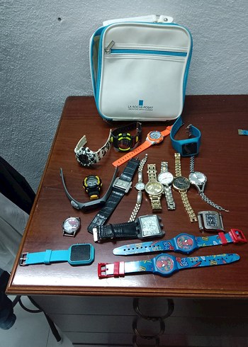 Mavi Plastik Tokalı Çocuk Saati