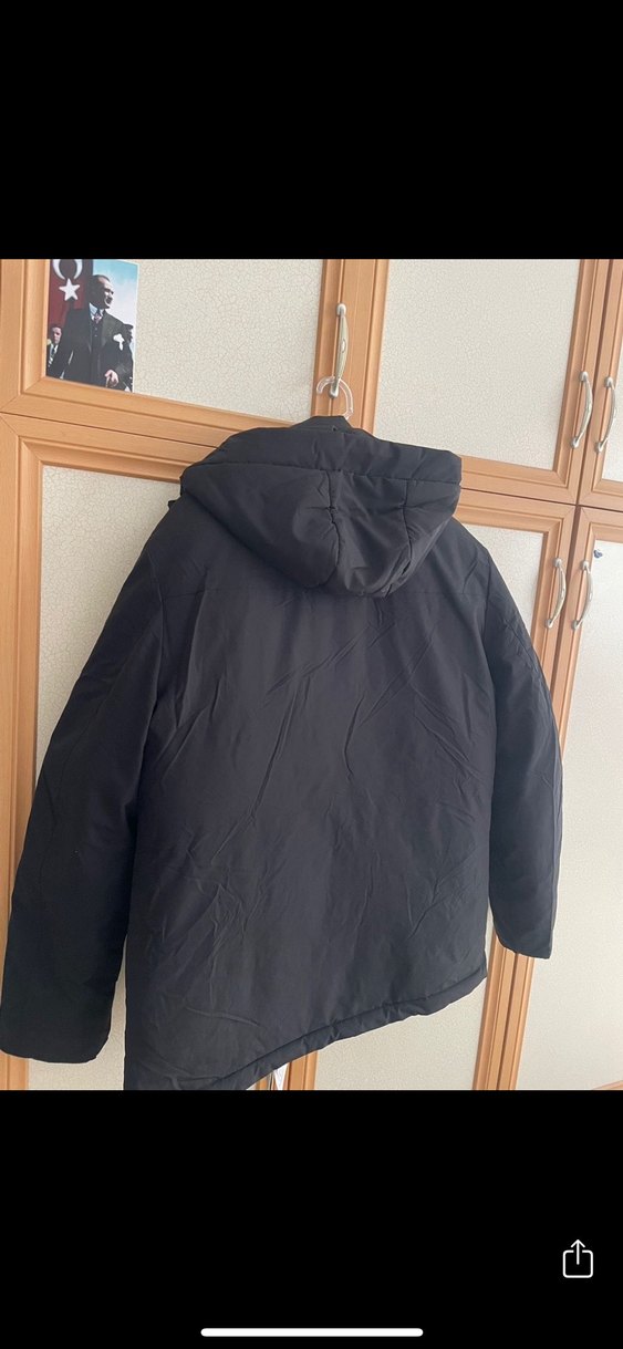 Siyah Erkek Günlük Street Wear Mont - Görsel 4