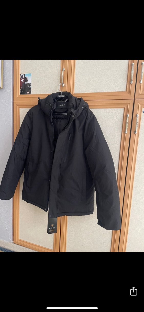 Siyah Erkek Günlük Street Wear Mont - Görsel 2