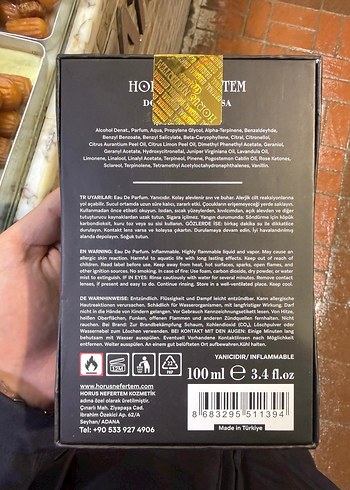 Horus Nefertem - Donna Misteriosa parfüm - Görsel 2