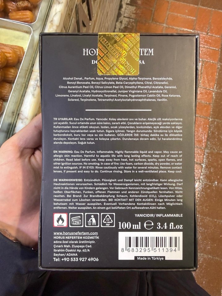 Horus Nefertem - Donna Misteriosa parfüm - Görsel 2