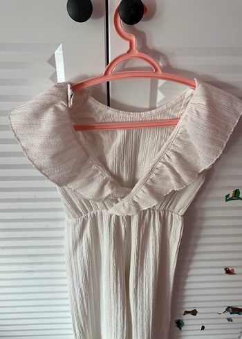 Beyaz 2 3 yaş tulum - Görsel 3