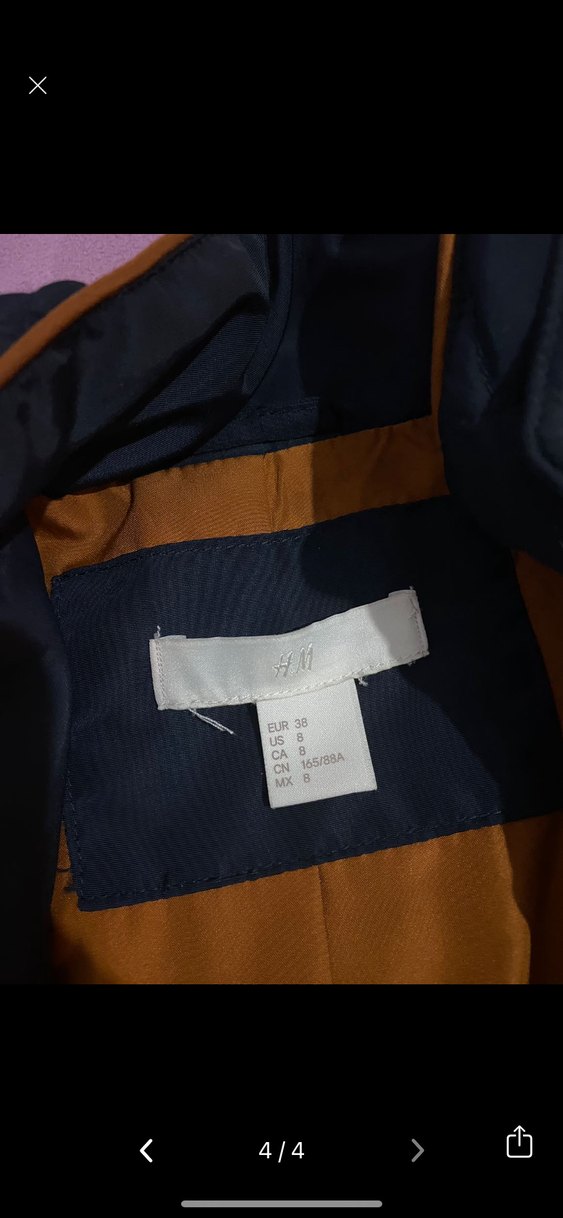 Kapitone Fermuarlı Kadın Mont - Görsel 4